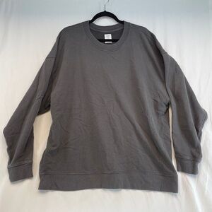 GAP Long Sleeve Crewneck Lightweight Sweater Gray Men’s Size Extra Large
